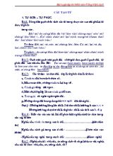 Các bài luyện thi học sinh giỏi môn Tiếng Việt Lớp 5